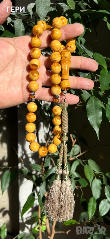 Броеница балтийски кехлибар , снимка 1