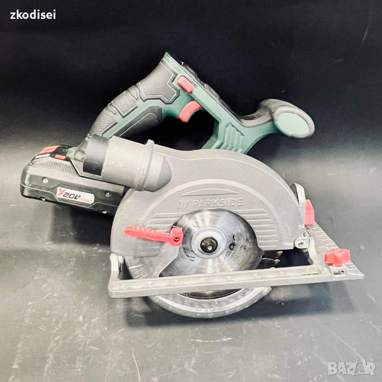 Акумулаторен ръчен циркуляр PARKSIDE PHKSA 20-Li C4, снимка 1