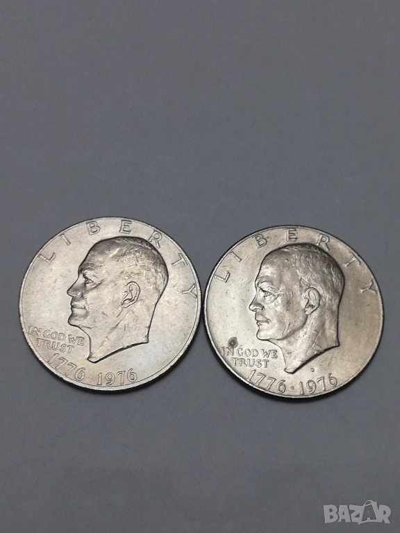лот от 1 долар юбилеен Айзенхауер-1976 г., снимка 1