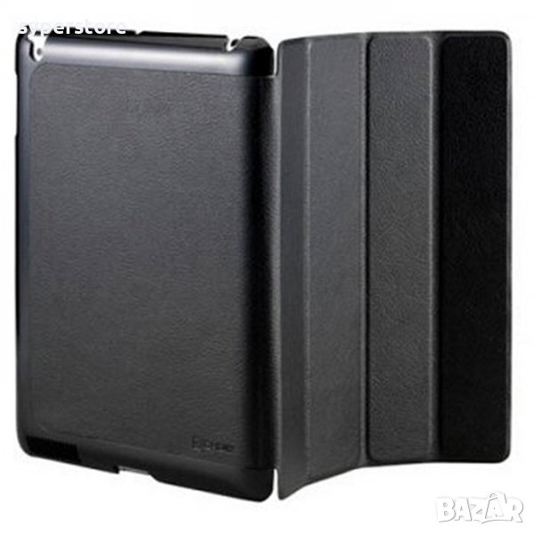 Калъф за iPad, защита на гръб и лице, C-IP3F-SCWU-KK, черен, SS300118, снимка 1