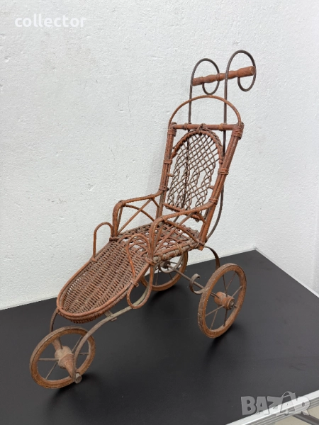 Стара детска количка за кукли 19в. №7574, снимка 1