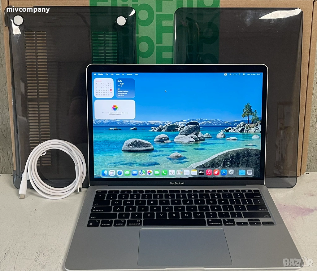 Лаптоп Apple MacBook Air M1 А2337(2020) 256/8GB, снимка 1