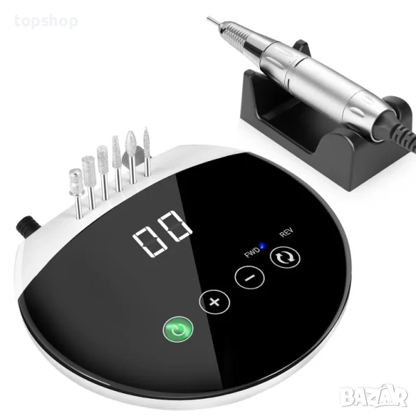 НОВА професионална пила за нокти ENGERWALL S20 35000RPM, 35W, ниско ниво на шум и ниски вибрации..., снимка 1