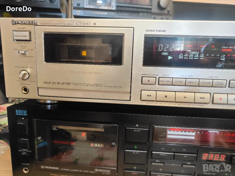 Pioneer CT-S610 Champagne, снимка 1