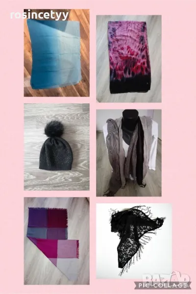 Шалове + шапка, снимка 1