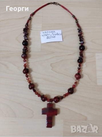 Ръчно изработена дамска огърлица, снимка 1