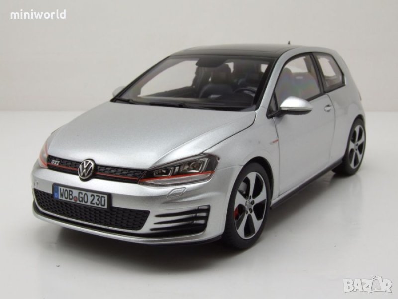 VW Golf 7 GTI 3-врати 2013 - мащаб 1:18 на Norev всичко отваряемо моделът е нов в кутия, снимка 1