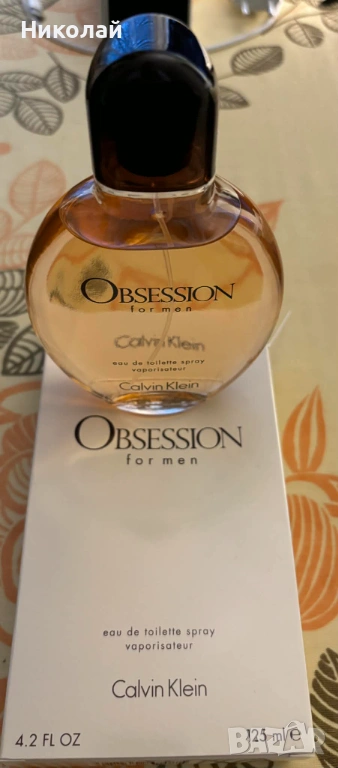 Продавам мъжки парфюм Calvin Klein Obsession, снимка 1