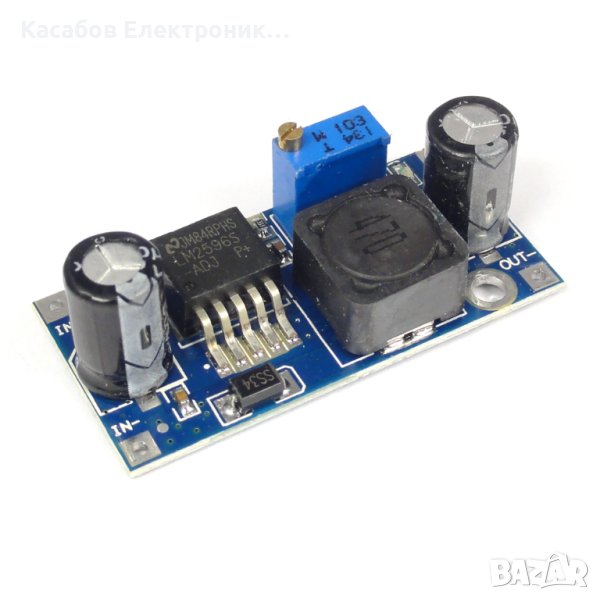 LM2596S Понижаващ преобразувател 1.5-35V 3A DC-DC, снимка 1