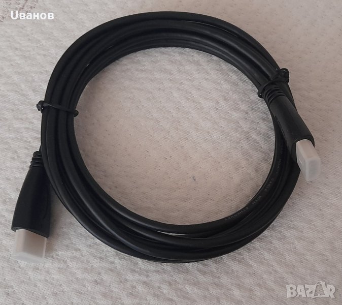 HDMI - HDMI кабел, Full HD (1920 x 1080), 3D, Gold plated connectors, снимка 1