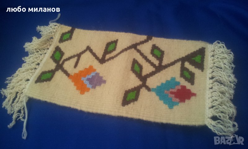 Декоративно котленско килимче, ръчна изработка за украса, снимка 1