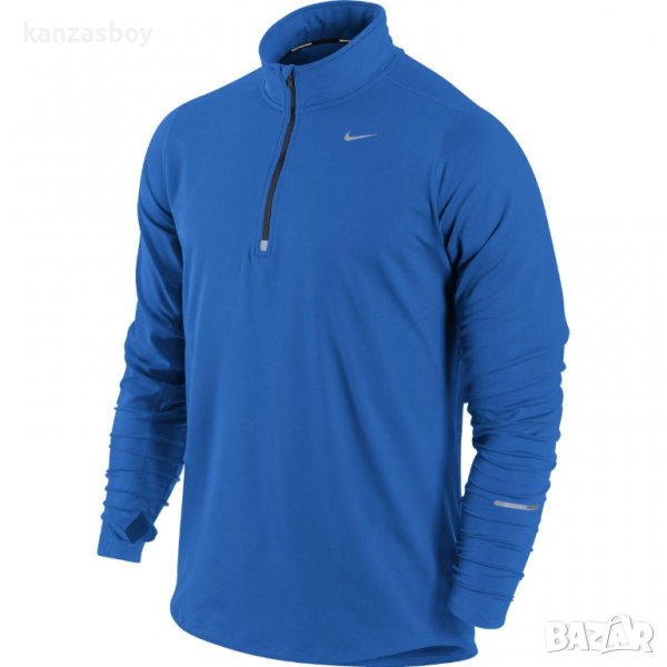 Nike Mens Element 1/2 Zip LS Running Shirt - страхотна мъжка блуза 2ХЛ КАТО НОВА, снимка 1