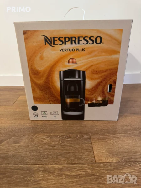 кафе автомат VERTUO PLUS BLACK, снимка 1