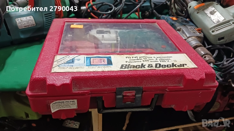 бормашина BLACK & DECKER , снимка 1