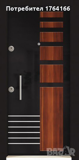 Входна блиндирана врата Престиж PVC-1118 , снимка 1