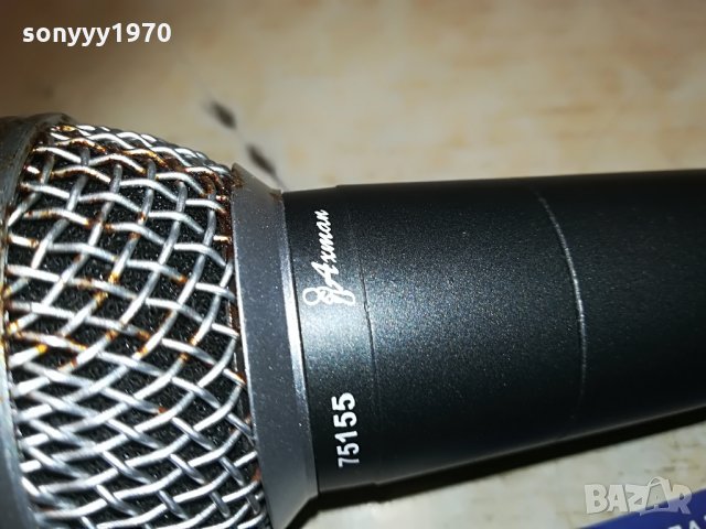 axman 75155 profi mic-внос germany 1705211221, снимка 5 - Микрофони - 32903301