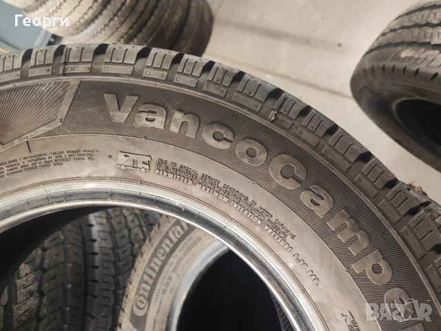 4бр.летни гуми 215/70/15C Continental, снимка 4 - Гуми и джанти - 52849963