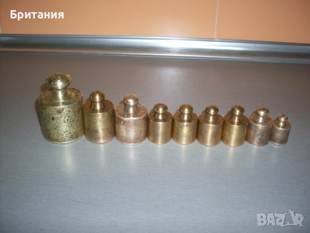 Стари бронзови тежести за кантар.., снимка 10 - Антикварни и старинни предмети - 52909633