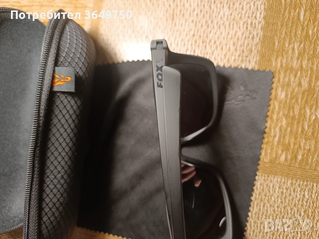 Очила FOX Collection Wraps Black-Orange Grey Lense, снимка 2 - Екипировка - 53559779