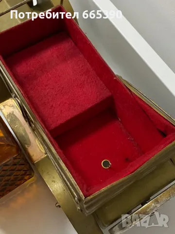 Рядка музикална кутия с гарафа и чаши, снимка 11 - Антикварни и старинни предмети - 48833201