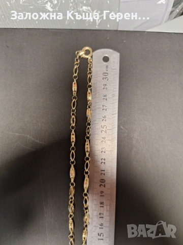 Златен синджир 6,58гр.14к, снимка 7 - Колиета, медальони, синджири - 53594445