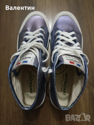 Мъжки маратонки-кецове Spring Court made in France N-45, снимка 6 - Маратонки - 50398203