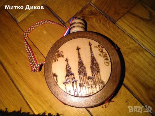 Малка Бъклица Хърватия-Загреб-дървена, снимка 3 - Декорация за дома - 26387809