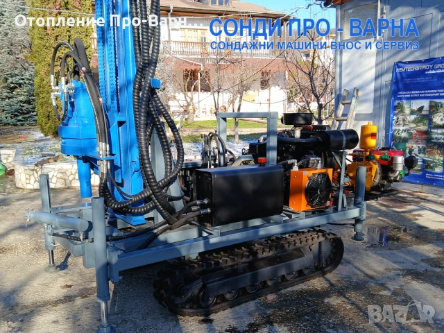 Нова Професионална Самоходна Сондажна машина Track-SuperPro260CN "Air" (v.99) до 260 метра /сонда за, снимка 3 - Други машини и части - 49805496