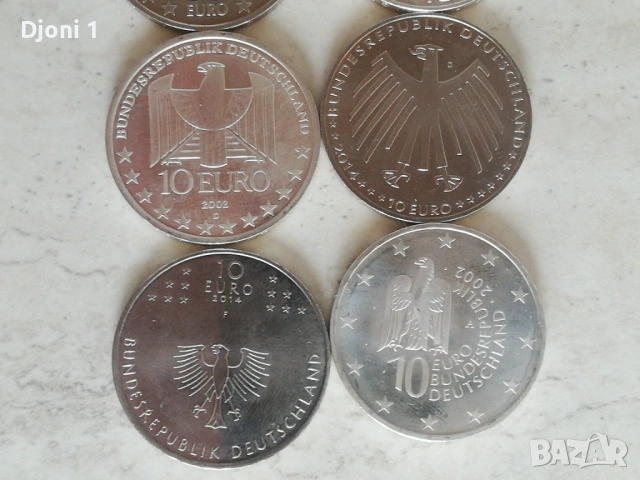 10 евро юбилейни Ag , снимка 4 - Нумизматика и бонистика - 53273252