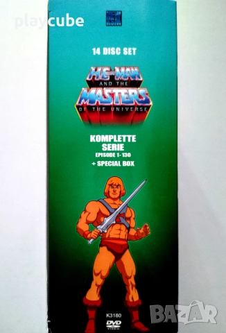 He-Man And The Masters Of The Universe - 14 DVD - 130 серии без БГ субтитри, снимка 14 - Анимации - 52875304
