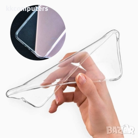 Силиконов кейс MBX 2mm и Протектор За Samsung Galaxy A56, Прозрачен, снимка 3 - Калъфи, кейсове - 51507306