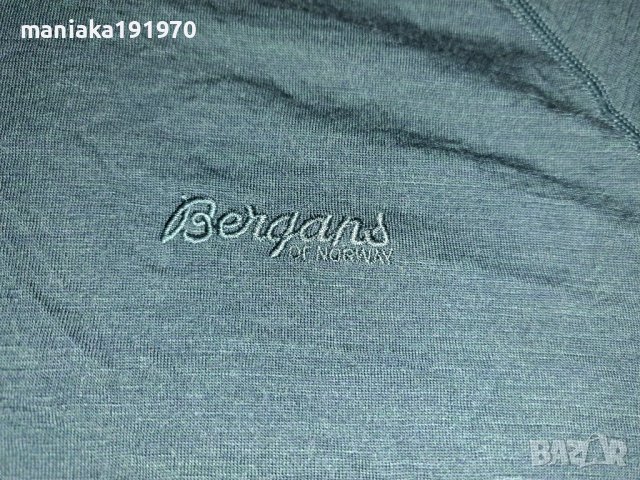 Bergans of Norway Pure Half Zip (XL) мъжка термо блуза мерино 100% Merino Wool , снимка 5 - Спортни дрехи, екипи - 43042443