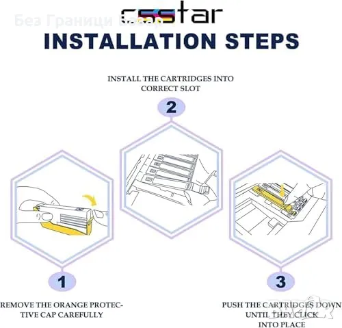 Нови 912XL мастилени касети за HP OfficeJet Pro 8020/8010 - 4 цвята тонер, снимка 7 - Други - 47431333
