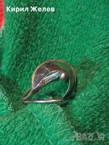 ДИЗАЙНЕРСКИ АРТ СРЕБЪРЕН ПРЪСТЕН РЪЧНА ФИНА ИЗРАБОТКА 17081, снимка 14 - Пръстени - 31557151