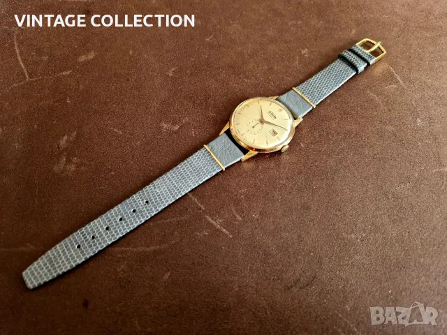 SLOGAN Швейцарски Механичен Часовник Рядък Колекционерски, снимка 7 - Антикварни и старинни предмети - 48471915