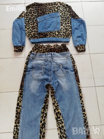 Нов Дамски Дизайнерски Комплект, снимка 6 - Спортни екипи - 53391282