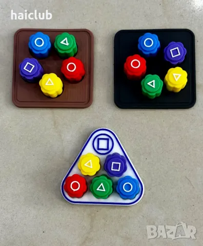 Игра Гонги/Gonggi game /Squid Game Gonggi, снимка 8 - Образователни игри - 49104091