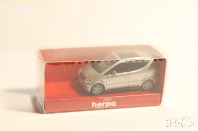 HERPA 1/87 H0 MERCEDES BENZ A ИГРАЧКА КОЛИЧКА МОДЕЛ, снимка 3 - Колекции - 52847147