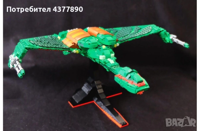 Стар Трек Кораби Klingon Bird of Prey Lego Compatible Building Blocks, снимка 5 - Образователни игри - 51635535