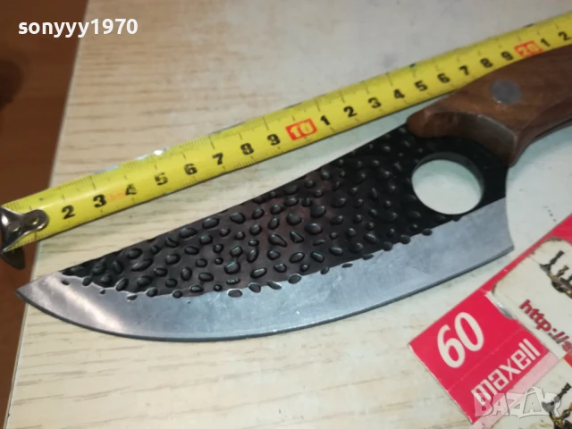 НОЖ-КРИВ МАСИВЕН ОСТЪР 1507251517, снимка 5 - Ножове - 51029000