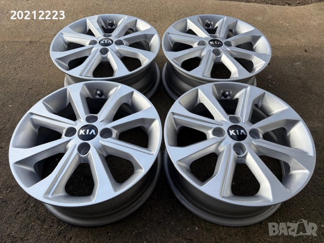 4 броя алуминиеви джанти за Kia Rio IV, 15, снимка 3 - Гуми и джанти - 52773463