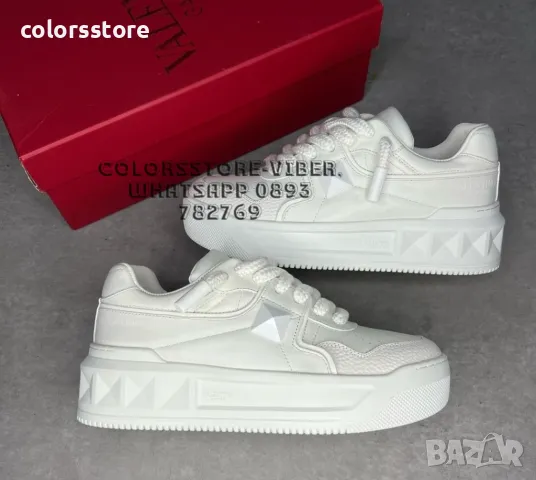 Дамски бели кецове Valentino-BR21U