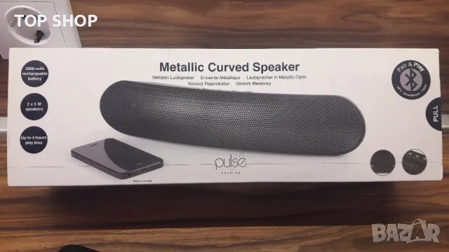 Bluetooth стерео тонколона/ говорител,микрофон, мощен 2х5W,метален корпус, снимка 4 - Тонколони - 48815670