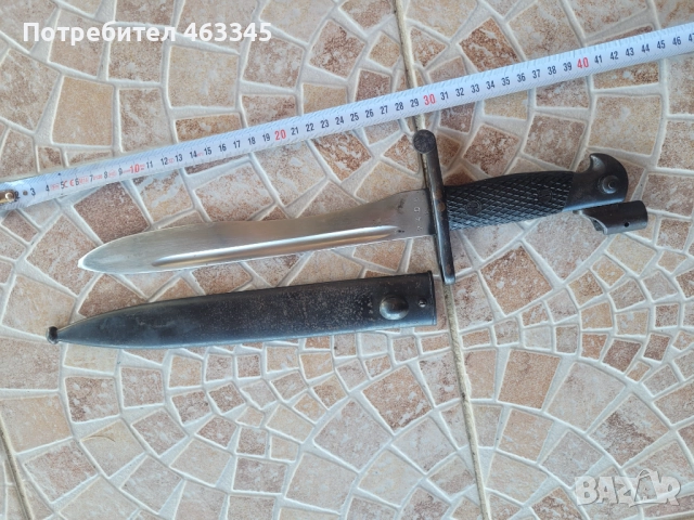 Щик, нож, байонет Боло, снимка 3 - Антикварни и старинни предмети - 51457945