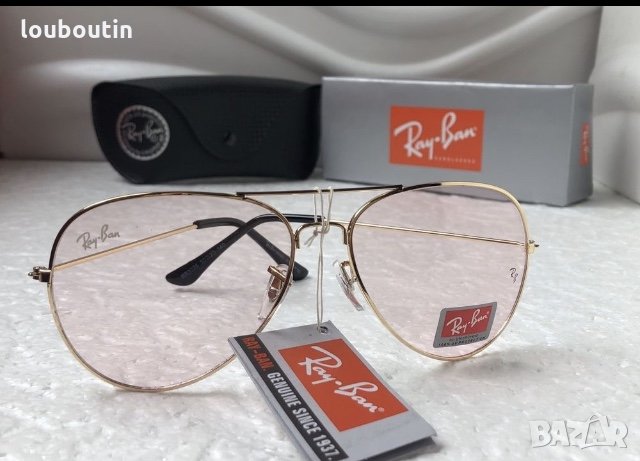 Ray-Ban RB 3026  прозрачни слънчеви очила Рей-Бан авиатор, снимка 3 - Слънчеви и диоптрични очила - 28385666