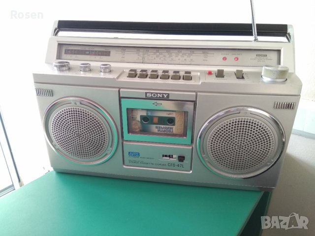 Продавам радиокасетофон Sony cfs 47 L Japan , снимка 2 - Радиокасетофони, транзистори - 40587249