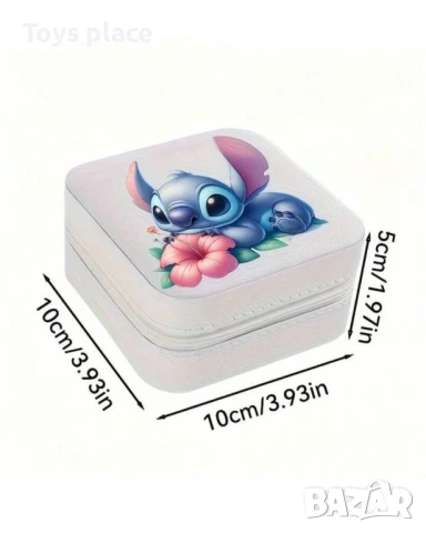 Малка кутия за бижута Лило и Стич Lilo and Stitch , снимка 3 - Шноли, диадеми, ленти - 50670992