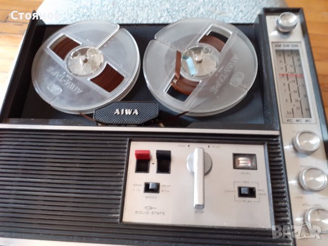 AIWA SOLID STATE RADIO TAPE RECORDER TPR 102 Japan, снимка 9 - Радиокасетофони, транзистори - 38122910