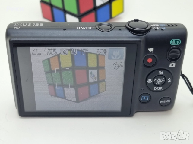 Canon IXUS 132 PowerShot ELPH 115 IS 16MP 8x Zoom , снимка 7 - Фотоапарати - 52729096