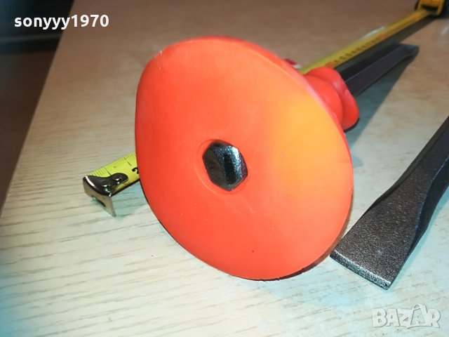 Плосък секач с PVC дръжка 30см 2304211540, снимка 10 - Други инструменти - 32656026